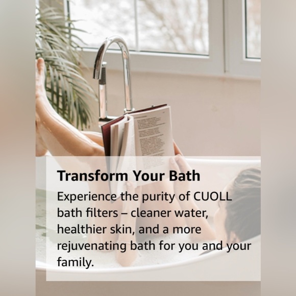 Bath Ball Filter Premium Bathtub Shower Water Filter Softer Skin Hair White NIB - Picture 9 of 12